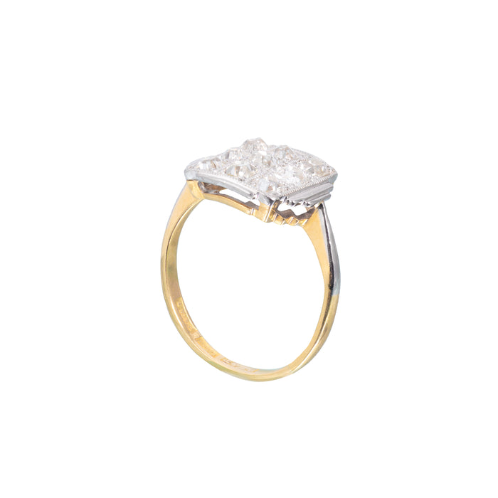 Deco Diamond Ring