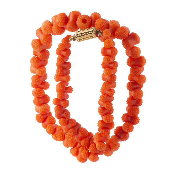 Antique Coral Necklace