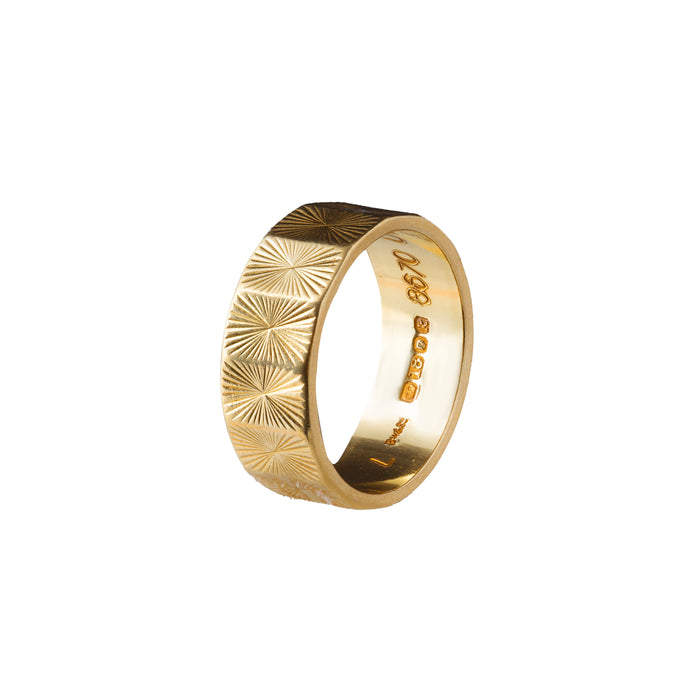 Sixties 18ct Gold Band