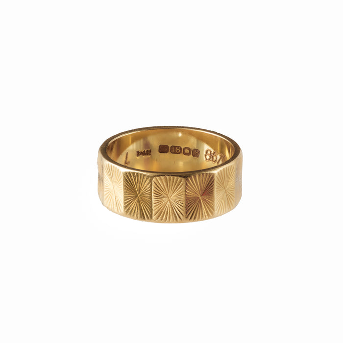 Sixties 18ct Gold Band