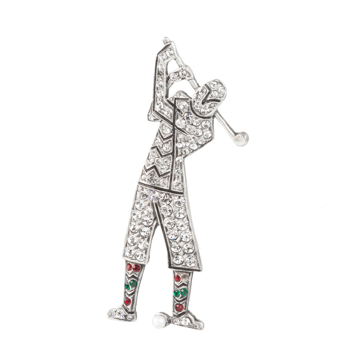 Silver Paste Golfer