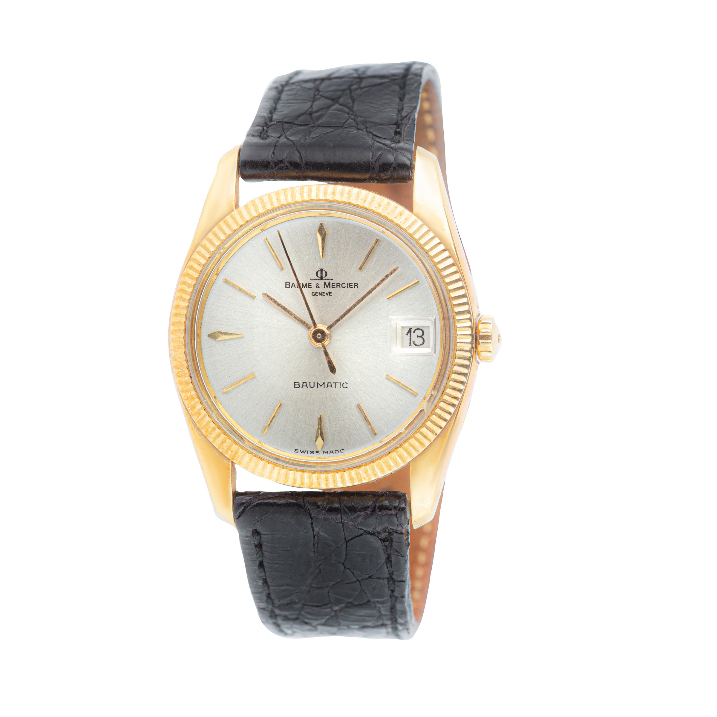 Baume mercier gold watch new arrivals